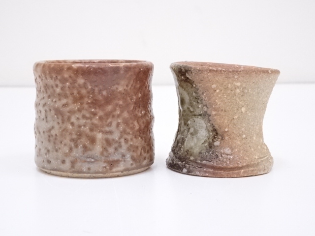 道具 ] - 道具 信楽焼 志野蓋置2点 | ネットショップ圭 netshop Kei